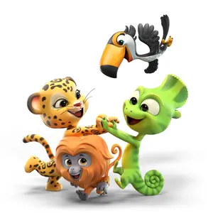 Mascotes Amigos da Natureza Tekbond 2