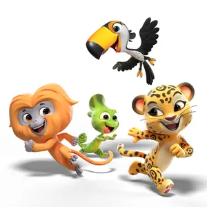 Mascotes Amigos da Natureza Tekbond 4