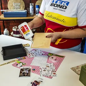 Foto de aplicação - Cola Branca PVA Artesanato - 6
