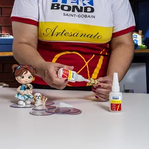Foto de aplicação - Cola Instantânea Nº 1 Artesanato - 1