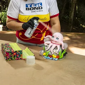 Foto de aplicação - Verniz Spray Brilhante - 12