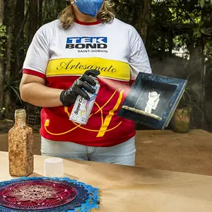 Foto de aplicação - Verniz Spray Fosco - 4