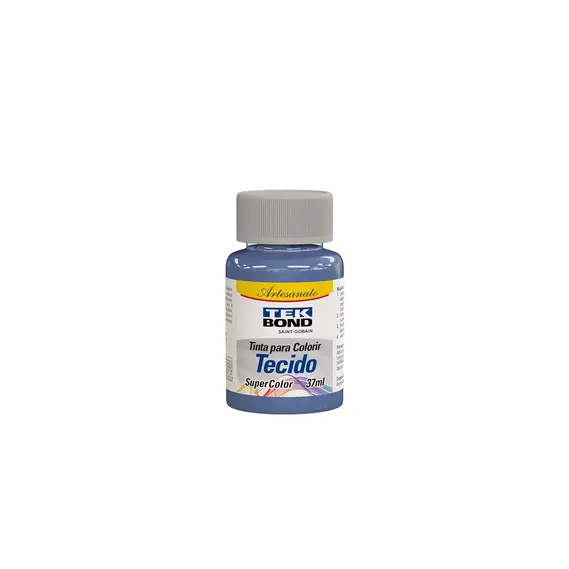 TINTA TECIDO 37ML AZUL ALFAZEMA - TEKBOND -> UN