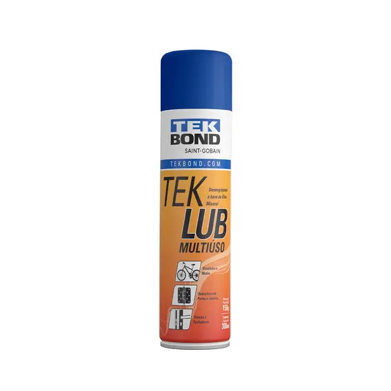 Desengripante Lubrificante Anticorrosivo Tek Lub Tekbond Spray 300ml 150g