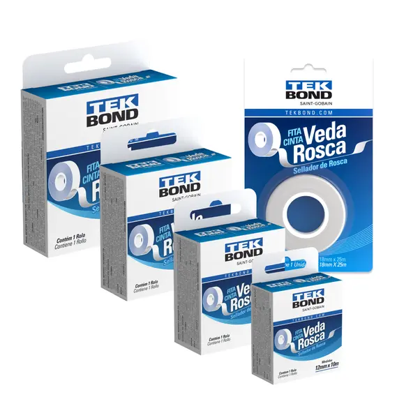 Fita Veda Rosca | Tekbond.com.br