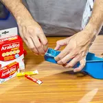Foto de aplicação - Araldite Hobby - 1
