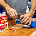 Foto de aplicação - Araldite Hobby - 2