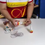 Foto de aplicação - Cola Instantânea Nº 1 Artesanato - 2