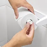 Foto de aplicação - Suporte Adesivo Para Papel Higienico - 3
