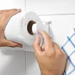 Foto de aplicação - Suporte Adesivo Para Papel Toalha - 4